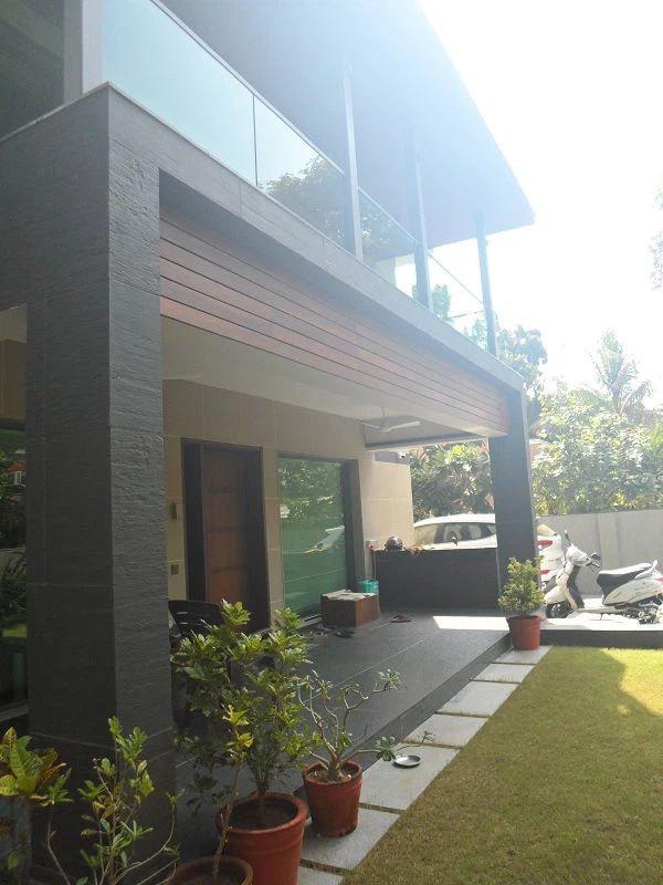 Modified Clay Material Oasis External Cladding Private Villa