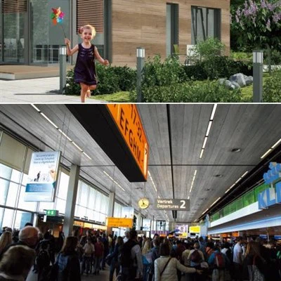 Tuile flexible d'aspect bois résistant au feu MCM Board A1