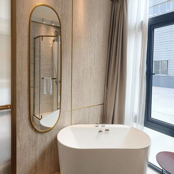 MCM Modify Econic Clay Material Interior And Exterior Flexible 3D Travertine Ceramic Tile