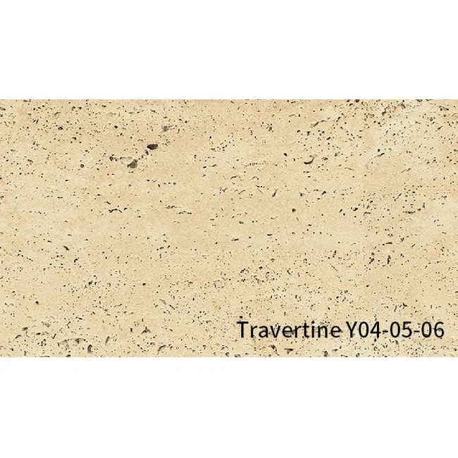 Modified Clay Material Cladding Travertine Floor Tiles