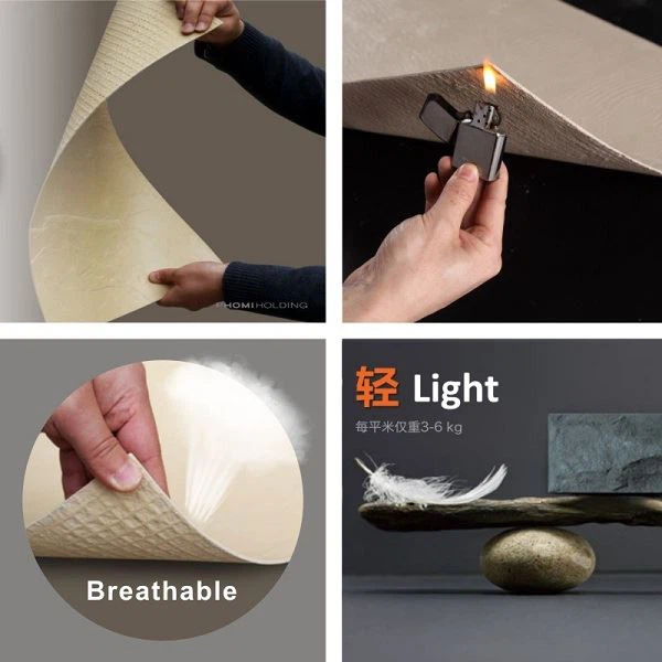 Phomi MCM Modified Clay Econic Clay Tiles Wall Covering Oasis Stone Natural Stone Texture