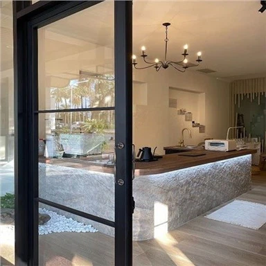 Carrelage mural en granit