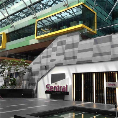 Panneaux de placage gris Skyline Nile pour l'extérieur